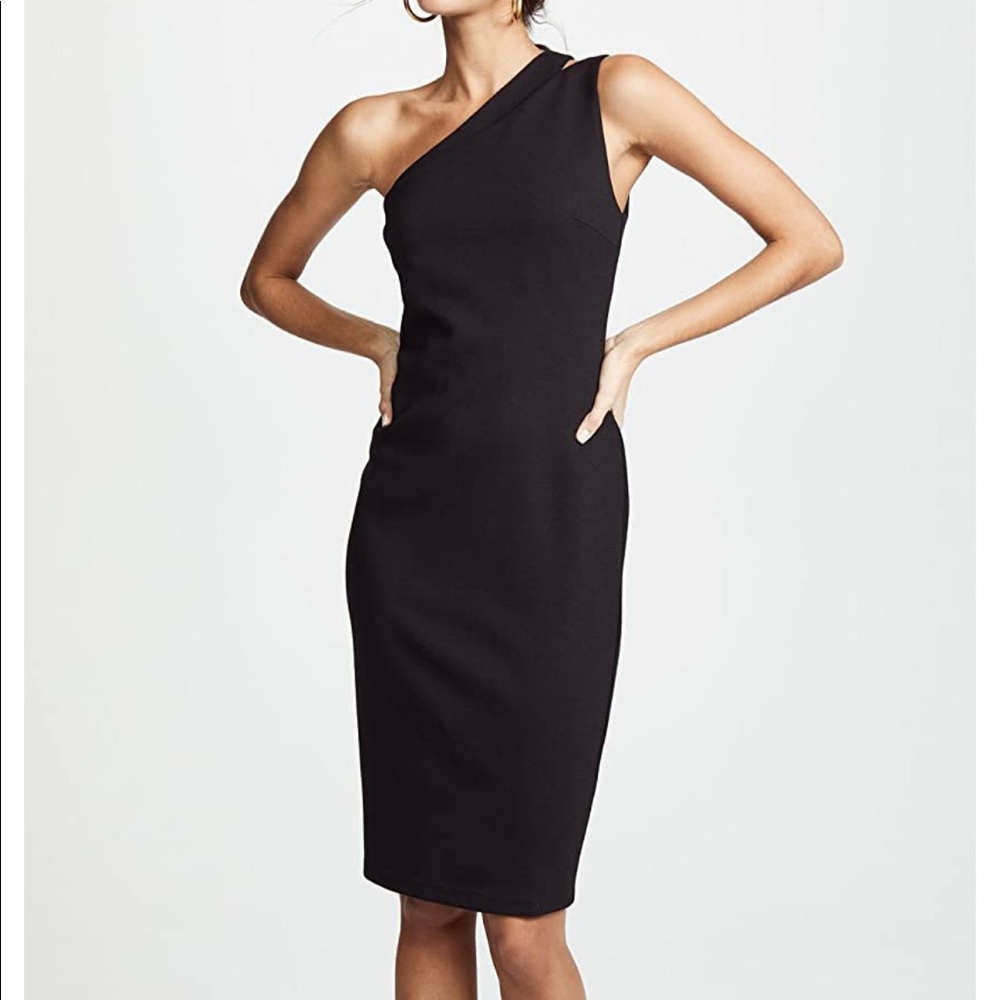 NWT Bailey44 LBD one shoulder dress size large